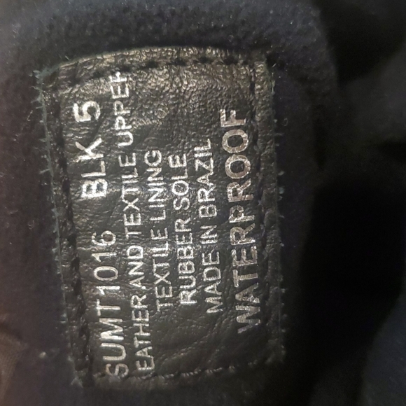 Black Hunter boots size 5 - Picture 2 of 3